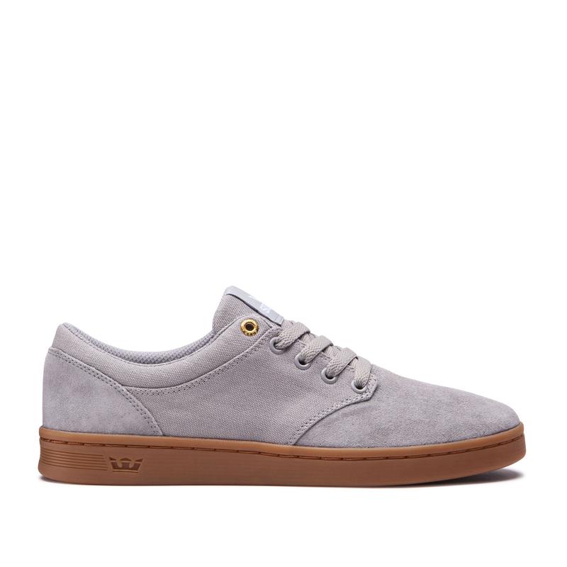 Buty Supra CHINO COURT - Sneakersy Niskie Damskie - Głęboka Szare (OBFG-27964)